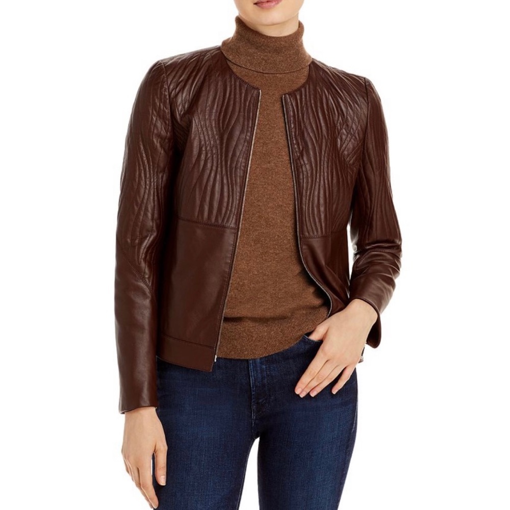 LAFAYETTE 148 | Harrigan Quilted Leather Jacket